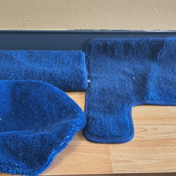 Green Bathroom Rug Set - Picture 2 of 3